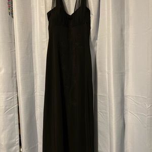 Black floor length